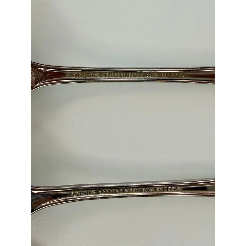 Oneida Cello Ice Tea Spoon Set of 4 (Set 1)